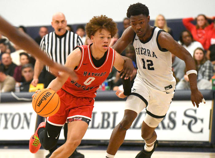 CIF Southern Section high school basketball: Sierra Canyon vs. Harvard Westlake from January 19, 2024.